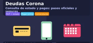Deudas Corona: consulta de estado y pagar online — pasos oficiales y seguros