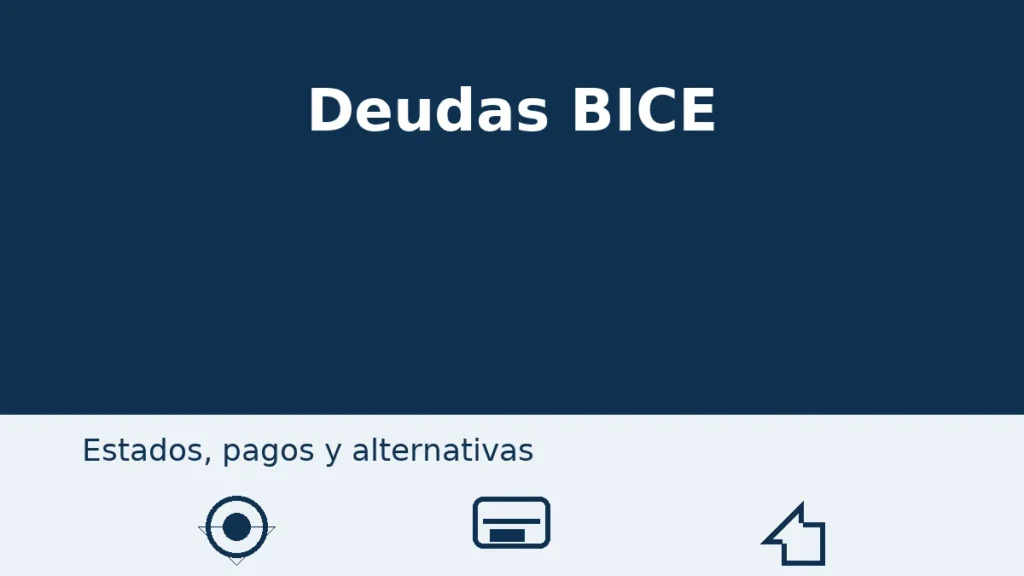Deudas BICE: cómo revisar estados, pagar en línea y ver alternativas