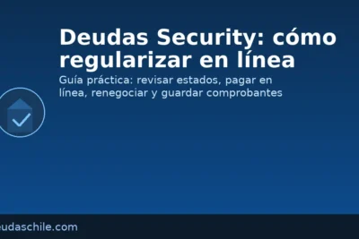 Deudas Security: cómo regularizar en línea — revisar estados, pagar y renegociar