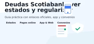 Deudas Scotiabank: ver estados, pagar online y regularizar con app y convenios