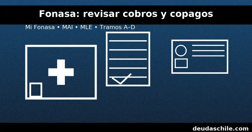 Fonasa: revisar cobros y copagos en Mi Fonasa, entendiendo la diferencia MAI vs MLE y los copagos en MLE según arancel del prestador