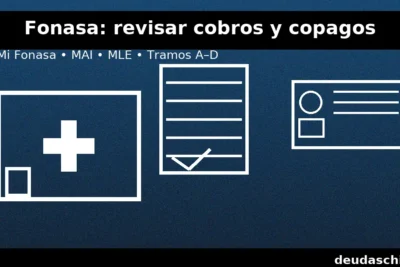 Fonasa: revisar cobros y copagos en Mi Fonasa, entendiendo la diferencia MAI vs MLE y los copagos en MLE según arancel del prestador