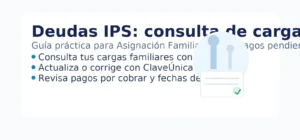 Deudas IPS: consulta de cargas familiares y pagos pendientes — guía paso a paso en Chile (IPS/ChileAtiende)