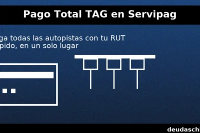 Servipag Pago Total TAG: pagar todas las autopistas con el RUT desde un solo lugar, de forma rápida y segura.